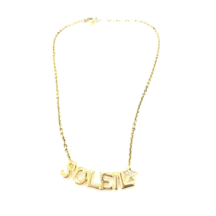 Κολιέ Saint Laurent Soleil Designer Statement
