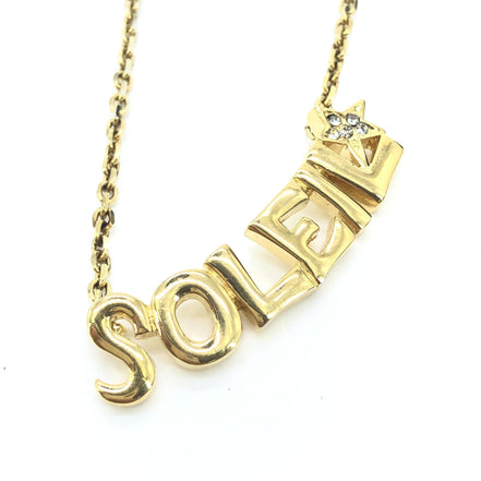 Κολιέ Saint Laurent Soleil Designer Statement