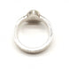 Δαχτυλίδι Gucci Sterling Silver Heart Trademark, μέγεθος ΗΠΑ 5,5