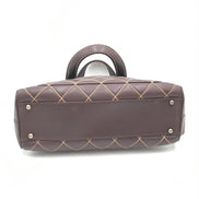 Μίνι Τσάντα Χειρός Chanel Wild Stitch Κόκκινη Boston