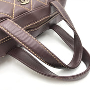 Μίνι Τσάντα Χειρός Chanel Wild Stitch Κόκκινη Boston