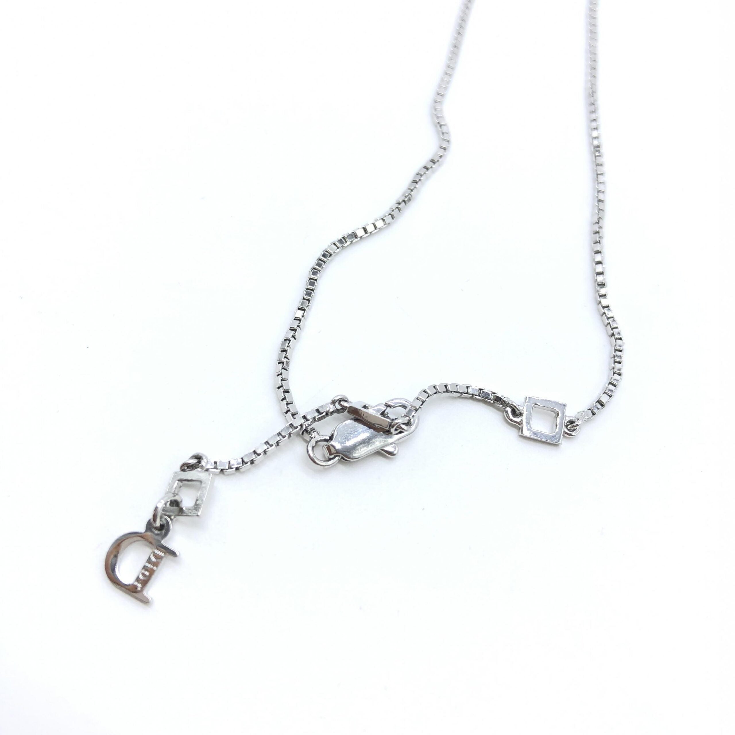 Christian Dior Dior 925 Ασημένιο Αντικέ Κολιέ Art Deco Howard & Co. 