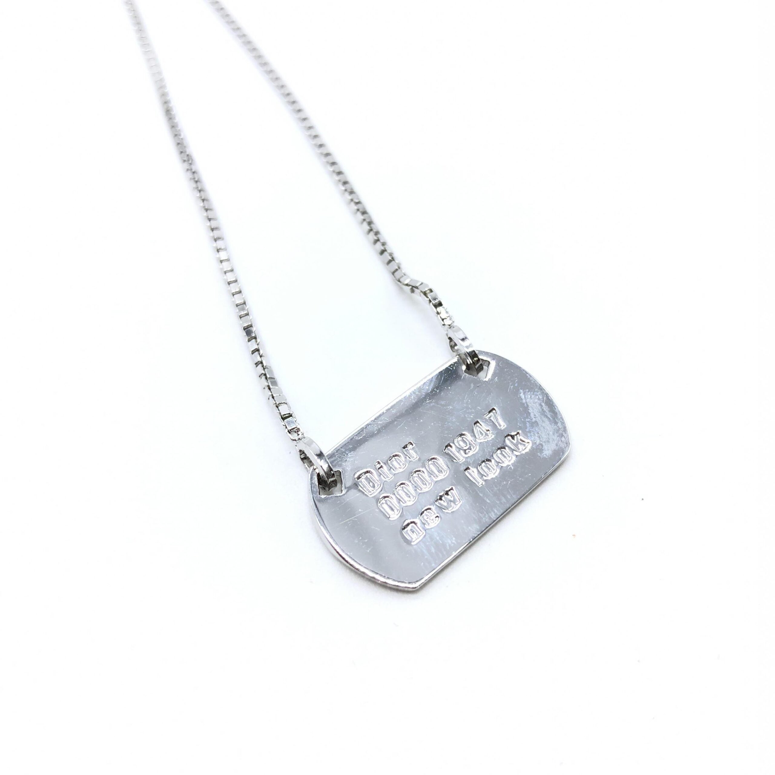 Christian Dior Dior 925 Ασημένιο Αντικέ Κολιέ Art Deco Howard & Co. 