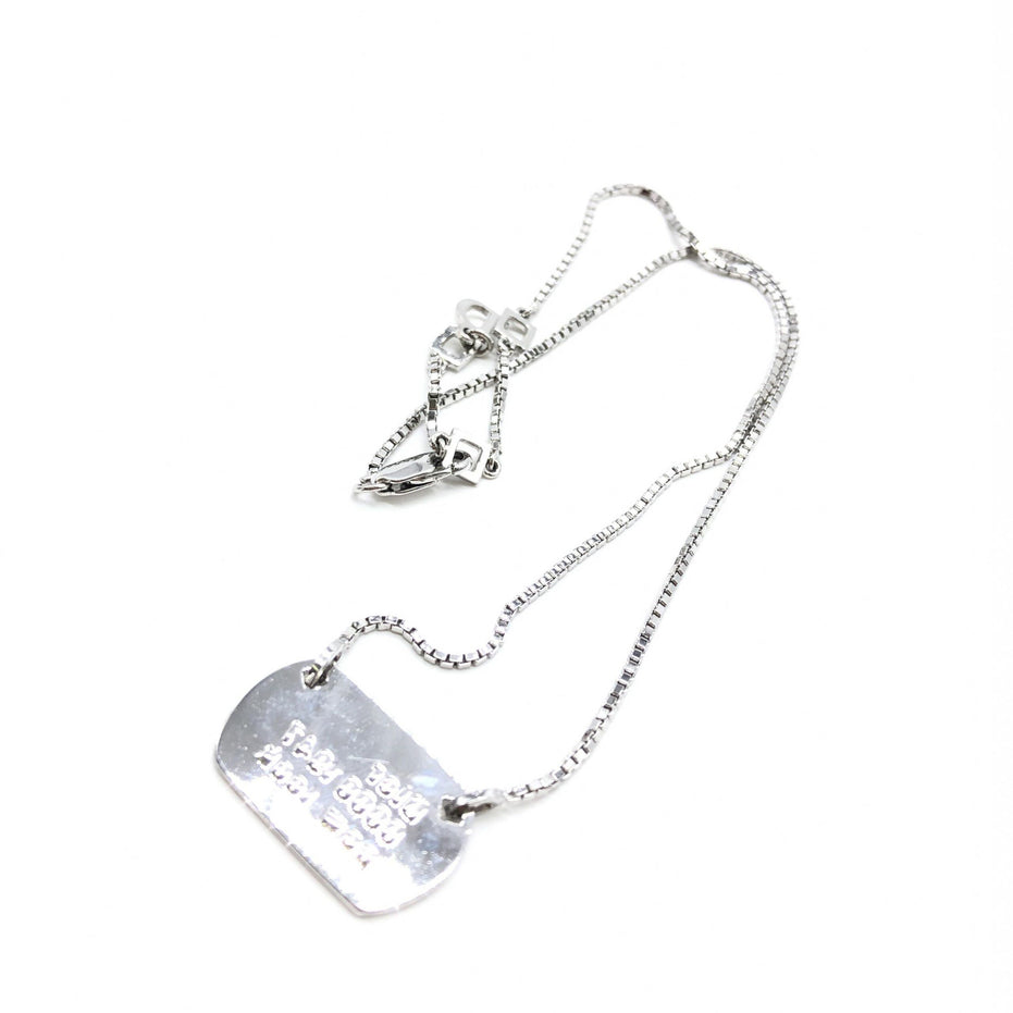 Christian Dior Dior 925 Ασημένιο Αντικέ Κολιέ Art Deco Howard & Co. "Port"