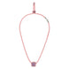 Swarovski Multicolor Fabric Necklace