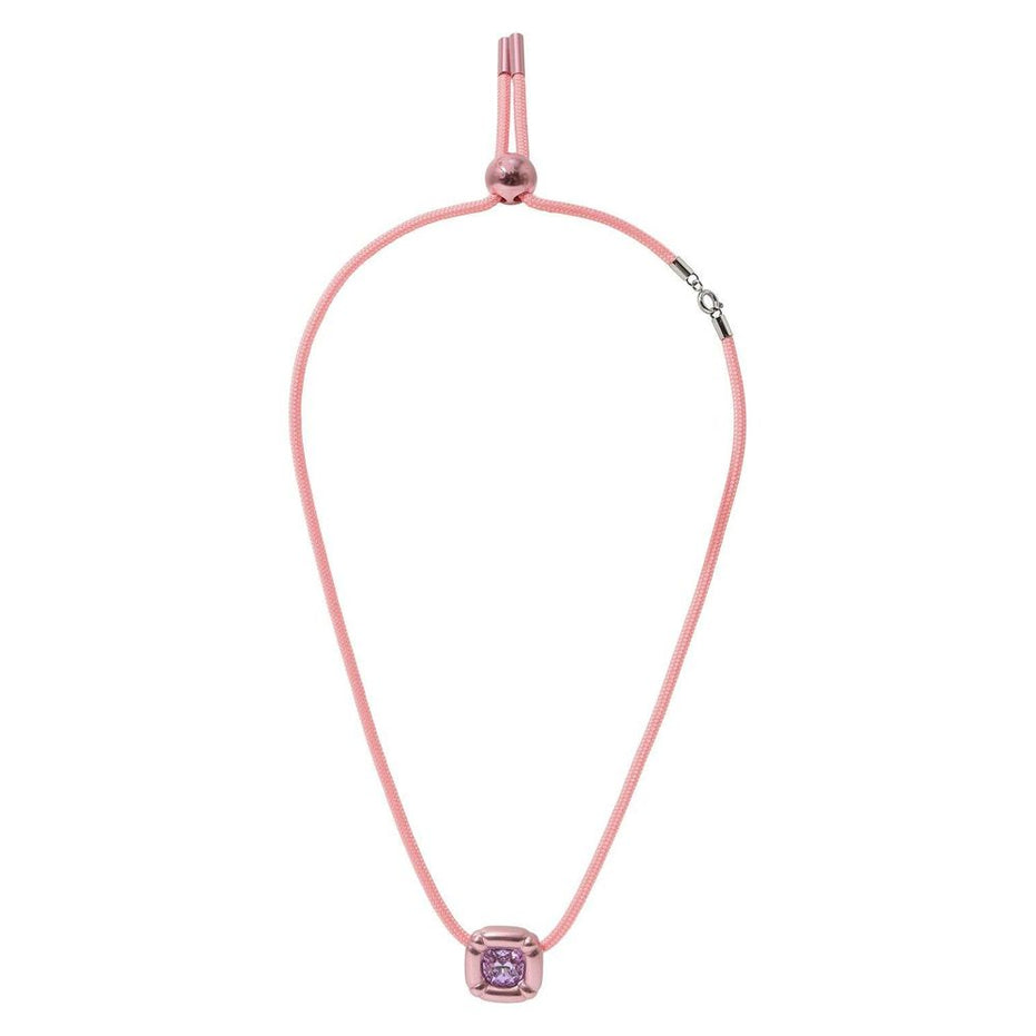 Swarovski Multicolor Fabric Necklace