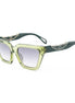 Zadig & Voltaire Bicolor Acetate Sunglasses