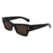 Ferragamo Black Acetate Sunglasses