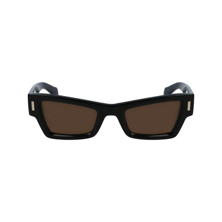 Ferragamo Black Acetate Sunglasses