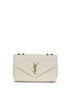 Saint Laurent Beige Lamb Ovis Aries Aries Shoulder Bag