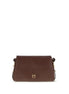 PINKO Brown Calf Leather Bos Taurus Shoulder Bag