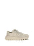Prada Beige Calf Leather Bos Taurus Athletic Sneakers