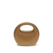 Sacai Brown Calf Leather Bos Taurus Handbag