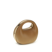 Sacai Brown Calf Leather Bos Taurus Handbag