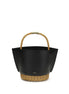 Sacai Black Calf Leather Bos Taurus Shoulder Bag
