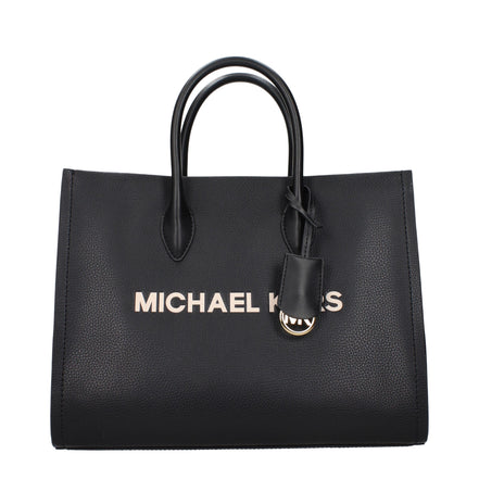 Τσάντα χειρός Michael Kors από μαύρο δέρμα  