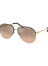 Michael Kors Gold Metal Sunglasses