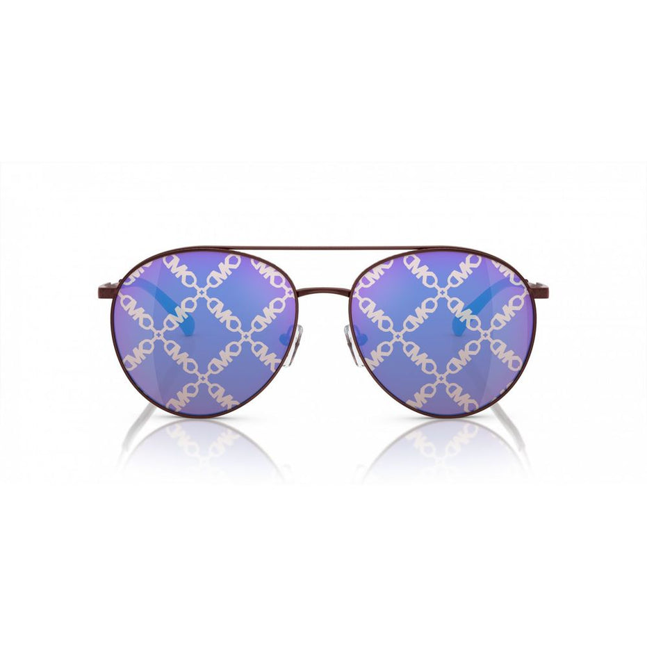 Michael Kors Brown Metal Sunglasses