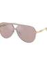 Michael Kors Gold Metal Sunglasses