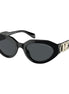 Michael Kors Black Acetate Sunglasses