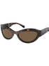 Michael Kors Brown Acetate Sunglasses