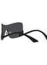 Versace Black Acetate Sunglasses