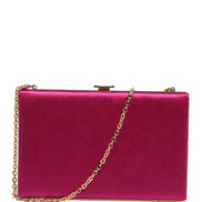 Dolce & Gabbana Pink Cotton Clutch Evening Crossbody Women Purse Bag
