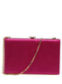 Dolce & Gabbana Pink Cotton Clutch Evening Crossbody Women Purse Bag
