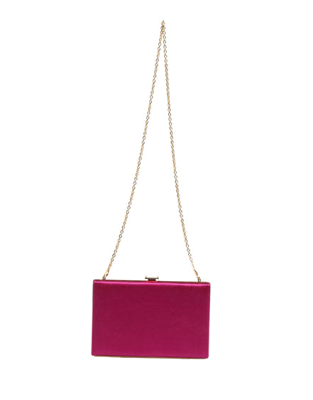 Dolce & Gabbana Pink Cotton Clutch Evening Crossbody Women Purse Bag