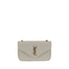 Saint Laurent White Lamb Ovis Aries Aries Shoulder Bag