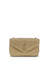 Saint Laurent Beige Lamb Ovis Aries Aries Shoulder Bag
