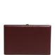 Dolce & Gabbana Brown Calfskin Leather Clutch Evening Women Purse Bag