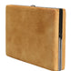 Dolce & Gabbana Μπεζ Βελούδινο Δερμάτινο Τσαντάκι Clutch Βραδινό Γυναικείο Τσαντάκι