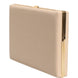 Dolce & Gabbana Beige Lambskin Leather Clutch Evening Women Purse Bag