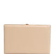 Dolce & Gabbana Beige Lambskin Leather Clutch Evening Women Purse Bag