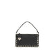 Valentino Garavani Black Calf Leather Bos Taurus Shoulder Bag