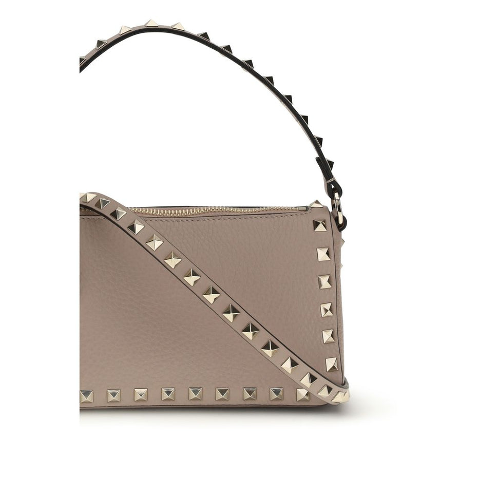 Valentino Garavani Multicolor Calf Leather Bos Taurus Shoulder Bag