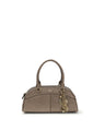 Chloé Gray Calf Leather Bos Taurus Handbag