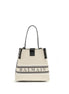 Balmain Beige Cotton Shoulder Bag