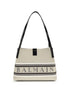 Balmain Beige Cotton Shoulder Bag