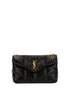 Saint Laurent Black Lamb Leather Shoulder Bag