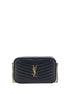 Saint Laurent Black Calf Leather Bos Taurus Shoulder Bag
