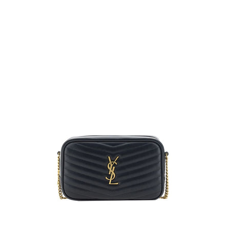 Τσάντα ώμου Saint Laurent από μαύρο δέρμα μοσχαριού Bos Taurus