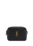 Saint Laurent Black Calf Leather Bos Taurus Shoulder Bag