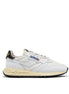 Autry White Fabric Athletic Sneakers