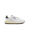 Autry White Fabric Athletic Sneakers