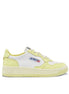 Autry White Leather Low Top Sneakers