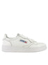Autry White Leather Low Top Sneakers