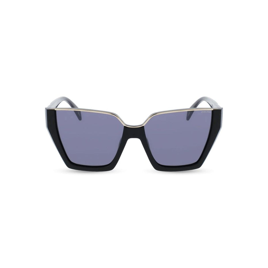 Police Black Acetate Sunglasses