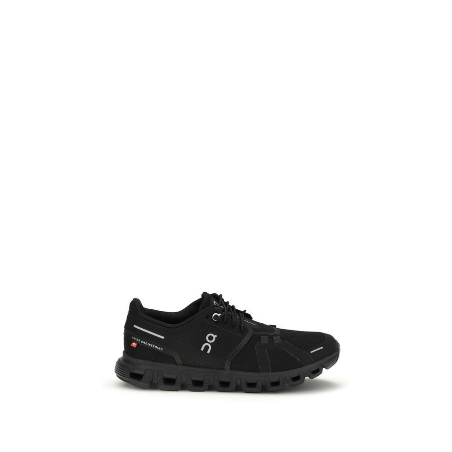 ON Black Recycled Polyester Athletic Sneakers